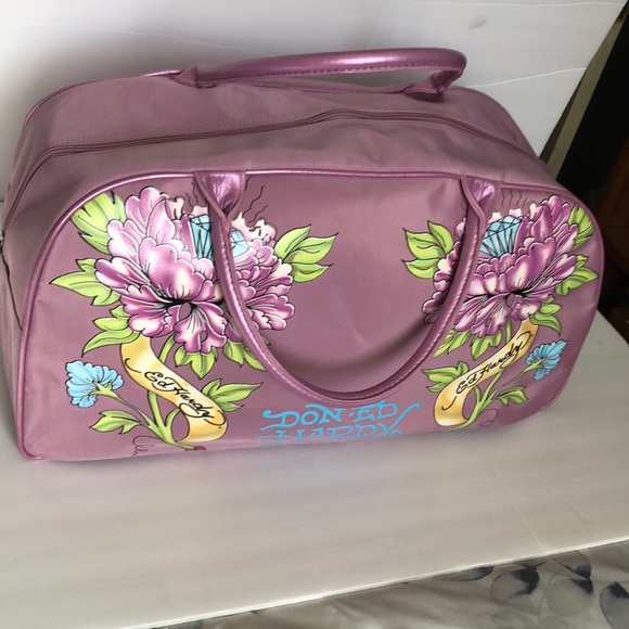 ed hardy duffle bag